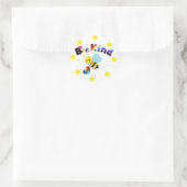 Bee Kind Ronde Sticker (Tas)