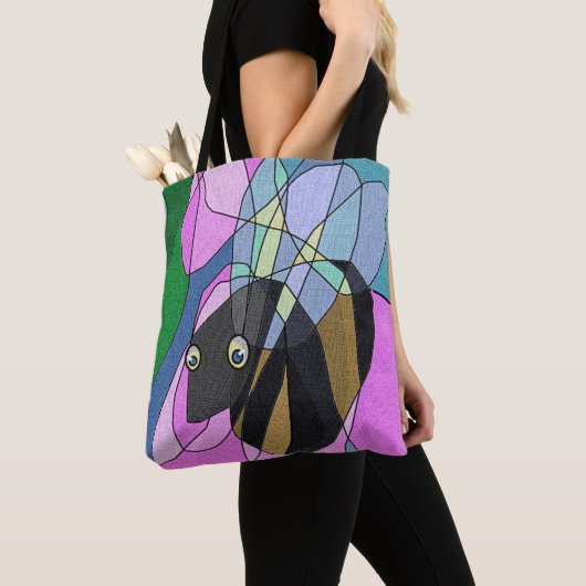 Bee Kind (schouder): Tote Bag (Dichtbij)