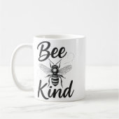 Bee Kind Sitive Quote Cute Funny Design For Kids  Koffiemok (Links)
