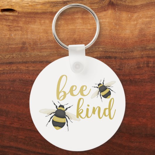 Bee Kind Sleutelhanger (Voorkant)