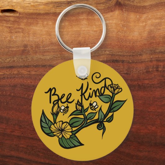 Bee Kind Sleutelhanger (Voorkant)