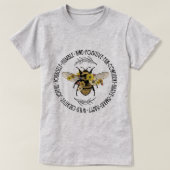 Bee Kind  Sublimata T-shirt (Design voorkant)