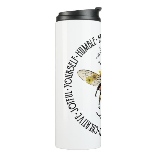 Bee Kind  Sublimata Thermosbeker (Gedraaid links)