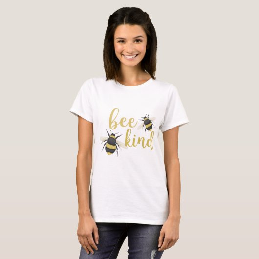 Bee Kind T-shirt (Voorkant volledig)