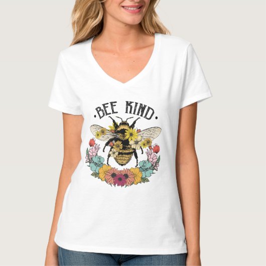 Bee Kind T-Shirt (Voorkant)