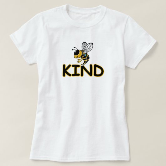 BEE KIND T-SHIRT (Design voorkant)
