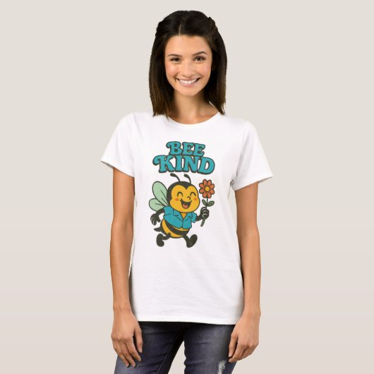 Bee Kind T-shirt (Voorkant volledig)