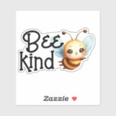 Bee Kind Waterdicht Sticker (Vel)