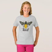 Bee Kind | Wees vriendelijk |  bijen T-shirt (Voorkant volledig)
