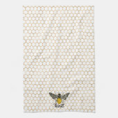 Bee Kind | Wees vriendelijk |  bijen Theedoek (Verticaal)