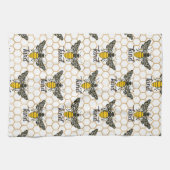 Bee Kind | Wees vriendelijk |  keukenhanddoek voor (Horizontaal)