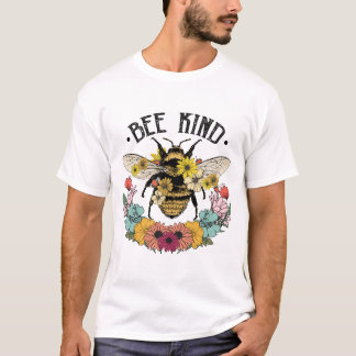 Bee Kind Wilde Vloer T-shirt