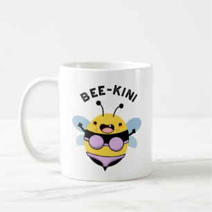 Bee-kini grappige bijenpuns koffiemok