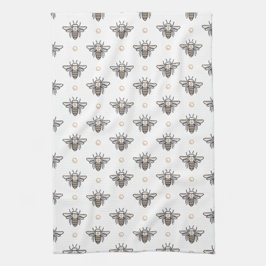 Bee Kitchen Towel Theedoek (Verticaal)