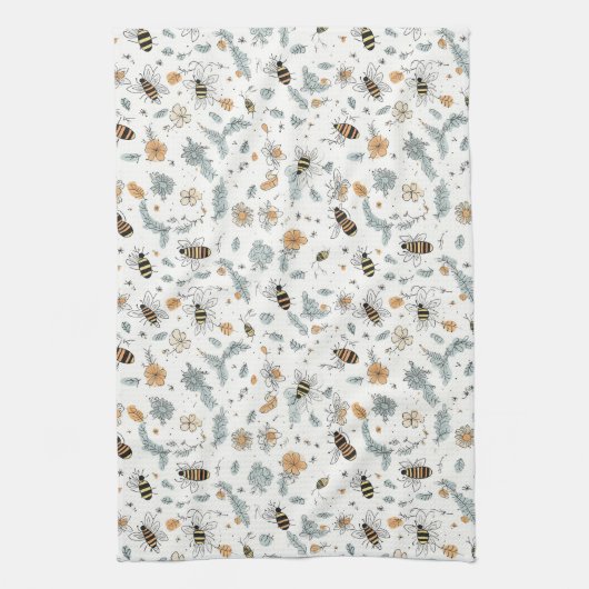 Bee Kitchen Towels Theedoek (Verticaal)