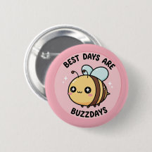 Bee-knop – Mooie Kawaii Hommelpinknop