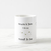 Bee koele tekst bedoeld om bij te zijn koffiemok (Center)