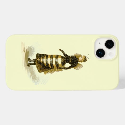  Bee Lady Case-Mate iPhone Case (Achterkant (horizontaal))