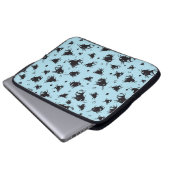 Bee-laptophoes | Verjaardagscadeau voor mama Laptop Sleeve (Voorkant onderkant)