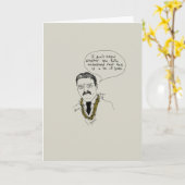 Bee Lei Ted Birthday Kaart (Gele Bloem)