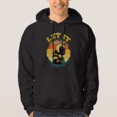 Bee Let it Beekeeper Honeybee Beekeeping 5 Hoodie (Voorkant)