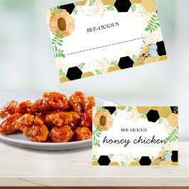 BEE-licious Lege Voedsel Tentkaart