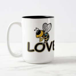 BEE LIEFDE  TWEEKLEURIGE KOFFIEMOK