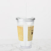 BEE-LIEVE - Acrylc tumbler Acryl Drinkbeker (Rechts)