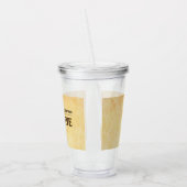 BEE-LIEVE - Acrylc tumbler Acryl Drinkbeker (Links)