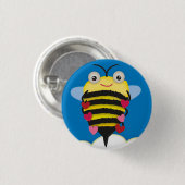 Bee-Lieve in U Ronde Button 3,2 Cm (Voorkant /achterkant)