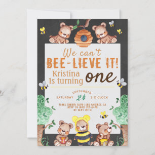 Bee-lieve It Honey Beer Verjaardag Kaart