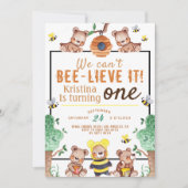 Bee-lieve It Honey Beer Verjaardag Kaart (Voorkant)