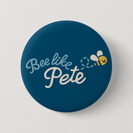Bee like Pete Button (Voorkant)