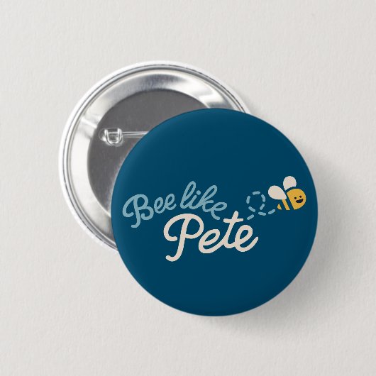 Bee like Pete Button (Voorkant /achterkant)
