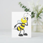 Bee Listening Briefkaart (Staand voorkant)