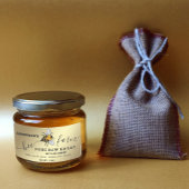 Bee logo script bijen boerderij honingpot etiket