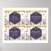 Bee-love en Bee-youtiful Food Kaarten Poster (Voorkant)