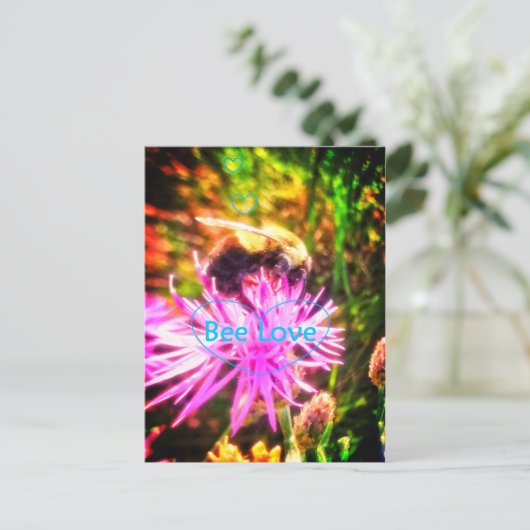 BEE LOVE ORIBRIGHT BRIEFKAART (Staand voorkant)