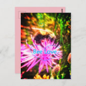 BEE LOVE ORIBRIGHT BRIEFKAART (Voorkant / Achterkant)