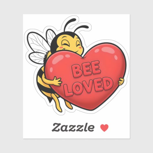 Bee Loved Sticker (Vel)