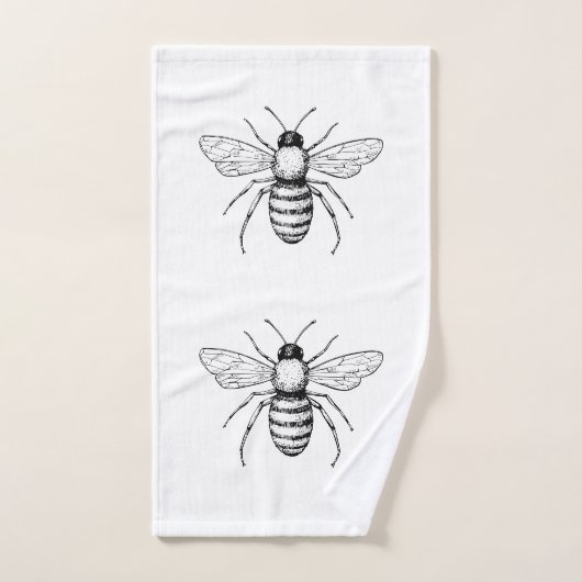 Bee Lover Bad Handdoek (Handdoek)