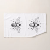 Bee Lover Bad Handdoek (Handdoek)