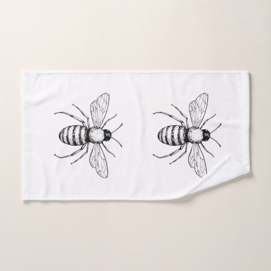 Bee Lover Bad Handdoek (Handdoek)