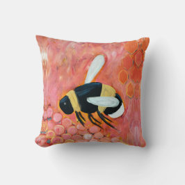 Bee Lover Insect Throw Pillow Home Decor Kussen