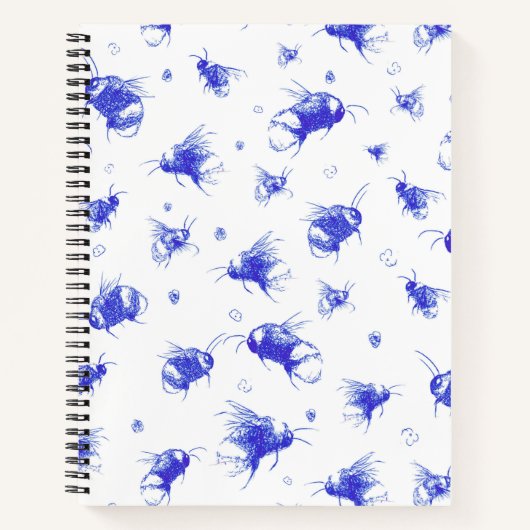 Bee Lover Travel Journal cadeau voor mama vrienden Notitieboek (Voorkant)