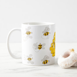 Bee Lover's Delight: Omarm Natuur met onze Bijen Koffiemok