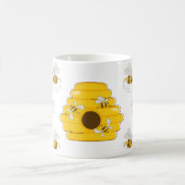 Bee Lover's Delight: Omarm Natuur met onze Bijen Koffiemok (Center)