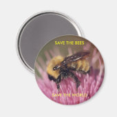 Bee Magnet (Voorkant / Achterkant)