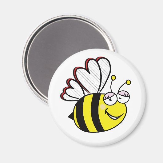 Bee Magnet (Voorkant / Achterkant)