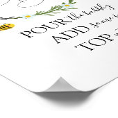 Bee Mam-osa Bar Sign Poster (Hoek)